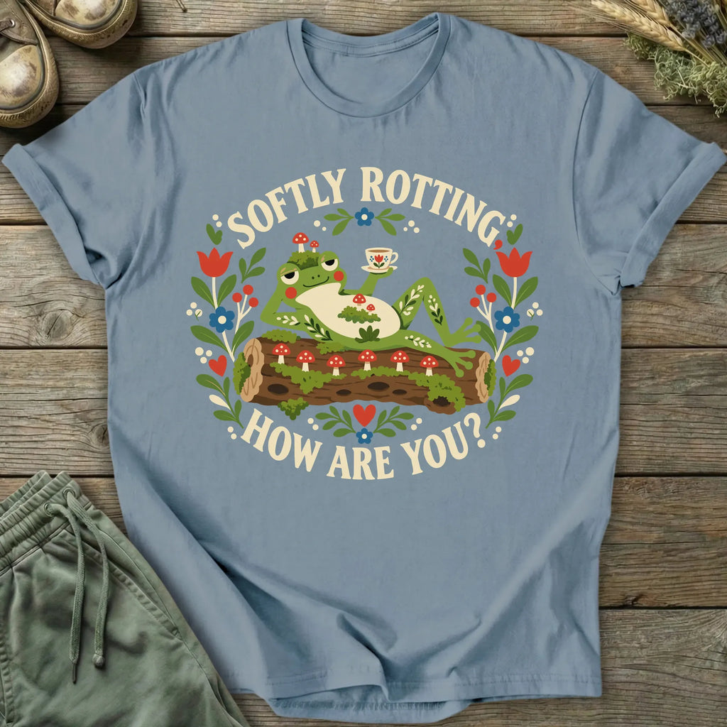 Printify T-Shirt Softly Rotting T-Shirt