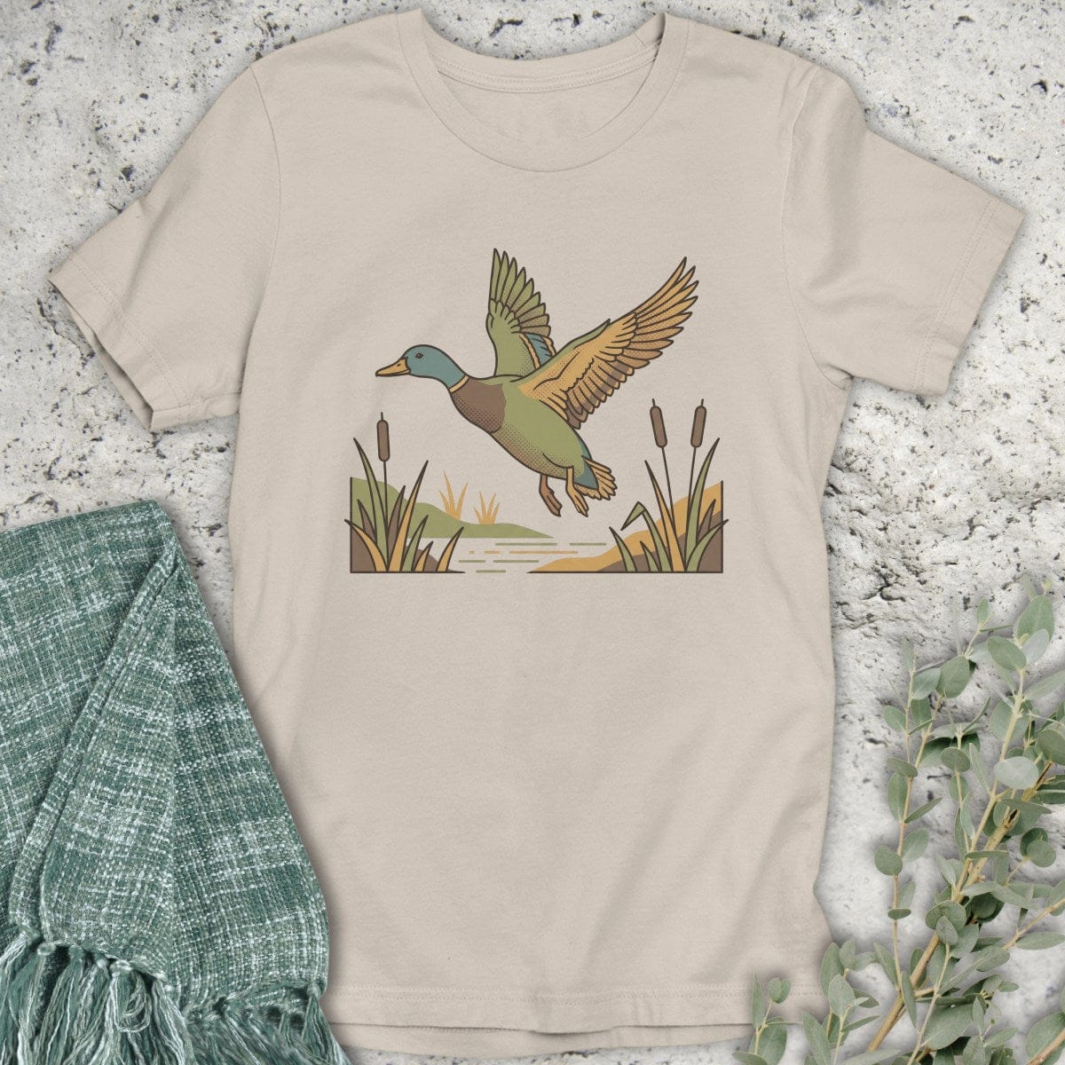 Stepping Green Mallard T-Shirt