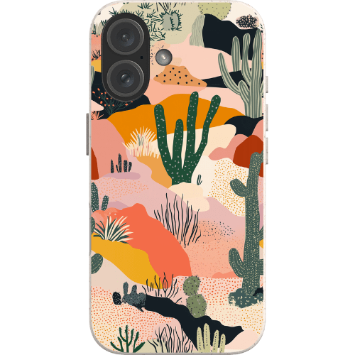Stepping Green Phone Case Abstract Desert Bio Case