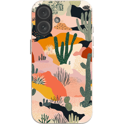 Stepping Green Phone Case Abstract Desert Bio Case