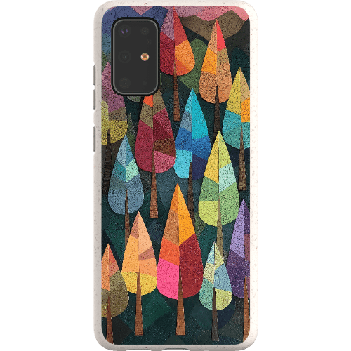 Stepping Green Phone Case Abstract Forest Bio Case