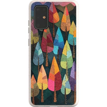 Stepping Green Phone Case Abstract Forest Bio Case