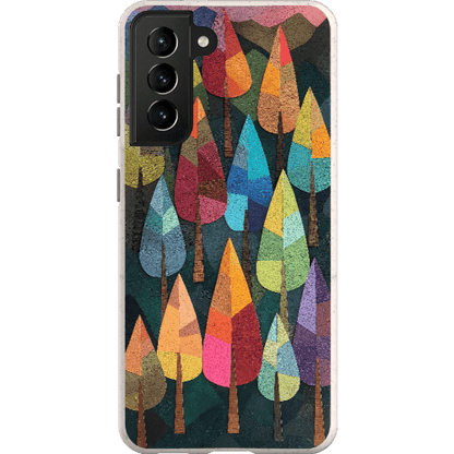 Stepping Green Phone Case Abstract Forest Bio Case