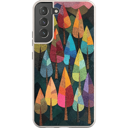 Stepping Green Phone Case Abstract Forest Bio Case