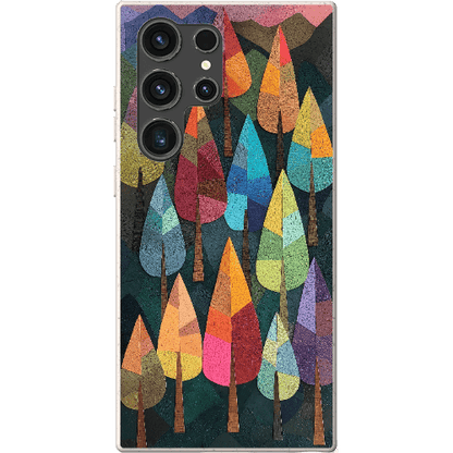 Stepping Green Phone Case Abstract Forest Bio Case