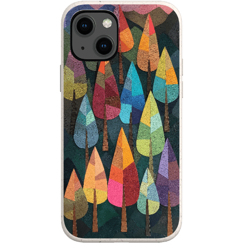 Stepping Green Phone Case Abstract Forest Bio Case