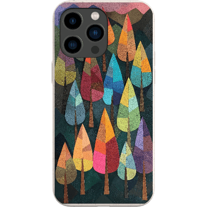 Stepping Green Phone Case Abstract Forest Bio Case