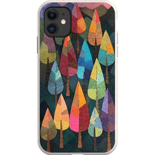Stepping Green Phone Case Abstract Forest Bio Case