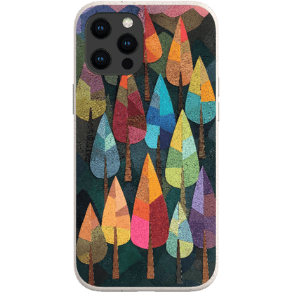 Stepping Green Phone Case Abstract Forest Bio Case