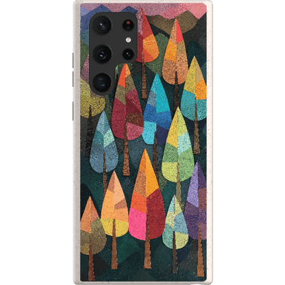 Stepping Green Phone Case Abstract Forest Bio Case