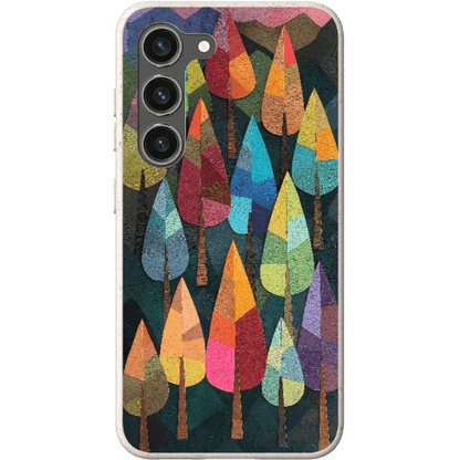 Stepping Green Phone Case Abstract Forest Bio Case