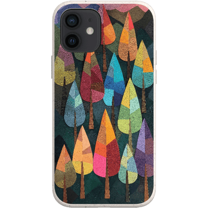 Stepping Green Phone Case Abstract Forest Bio Case
