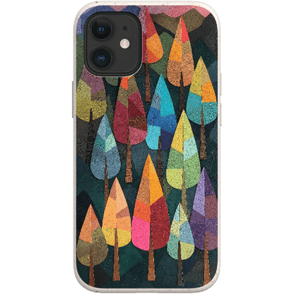 Stepping Green Phone Case Abstract Forest Bio Case