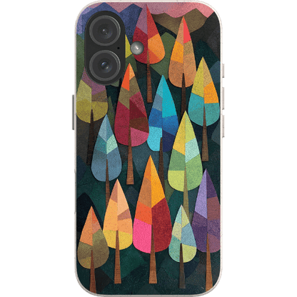 Stepping Green Phone Case Abstract Forest Bio Case