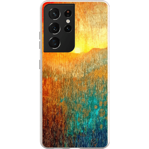 Stepping Green Phone Case Abstract Sunset Bio Case