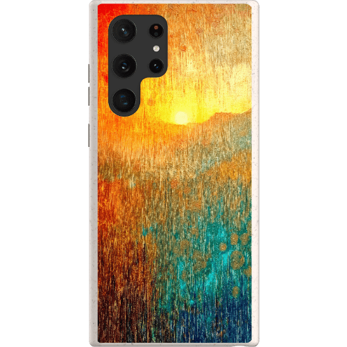 Stepping Green Phone Case Abstract Sunset Bio Case