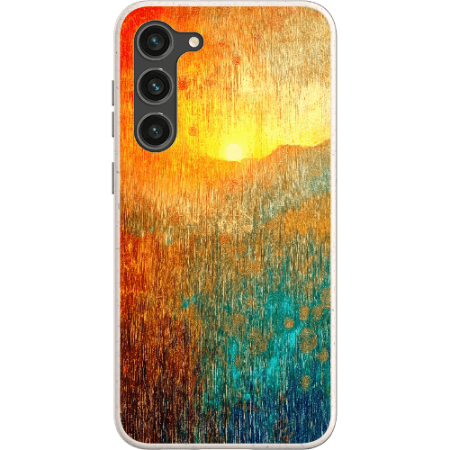 Stepping Green Phone Case Abstract Sunset Bio Case