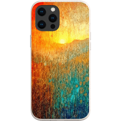 Stepping Green Phone Case Abstract Sunset Bio Case