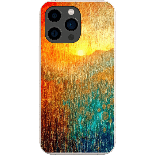 Stepping Green Phone Case Abstract Sunset Bio Case