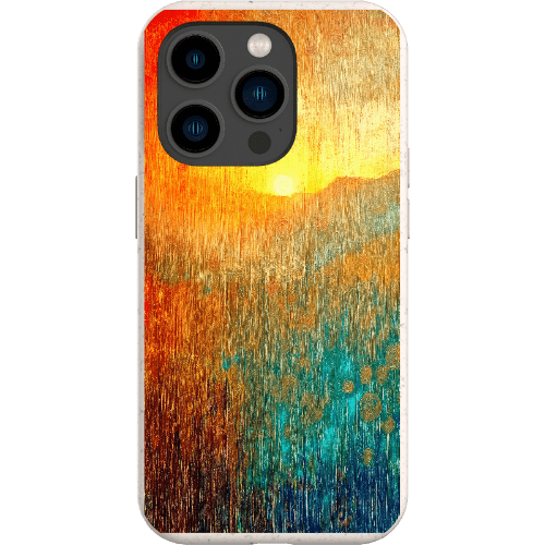 Stepping Green Phone Case Abstract Sunset Bio Case
