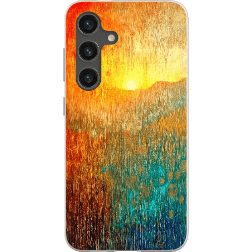 Stepping Green Phone Case Abstract Sunset Bio Case