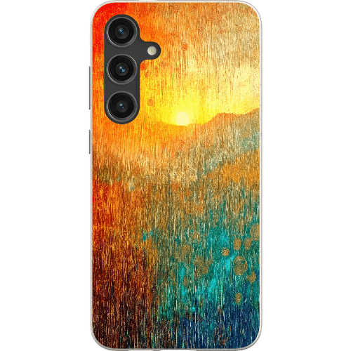 Stepping Green Phone Case Abstract Sunset Bio Case