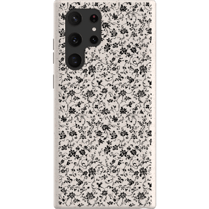 Stepping Green Phone Case Black Lace Bio Case