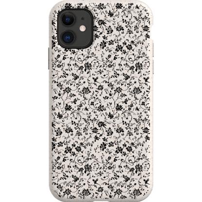 Stepping Green Phone Case Black Lace Bio Case
