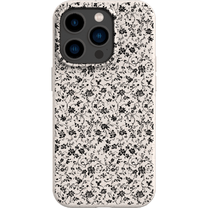 Stepping Green Phone Case Black Lace Bio Case