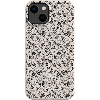 Stepping Green Phone Case Black Lace Bio Case