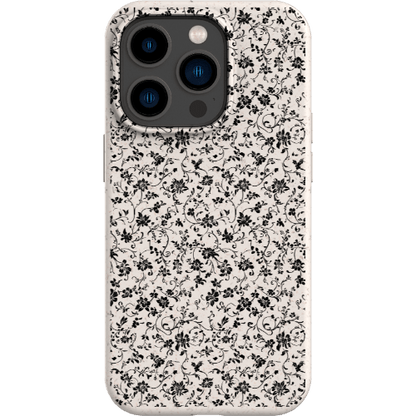 Stepping Green Phone Case Black Lace Bio Case