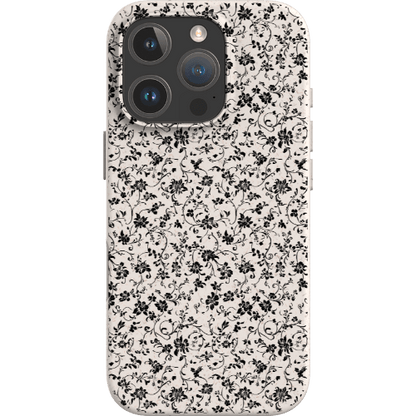 Stepping Green Phone Case Black Lace Bio Case