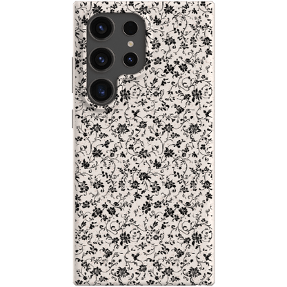 Stepping Green Phone Case Black Lace Bio Case