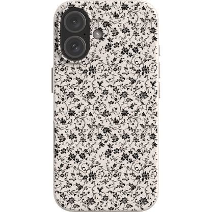 Stepping Green Phone Case Black Lace Bio Case