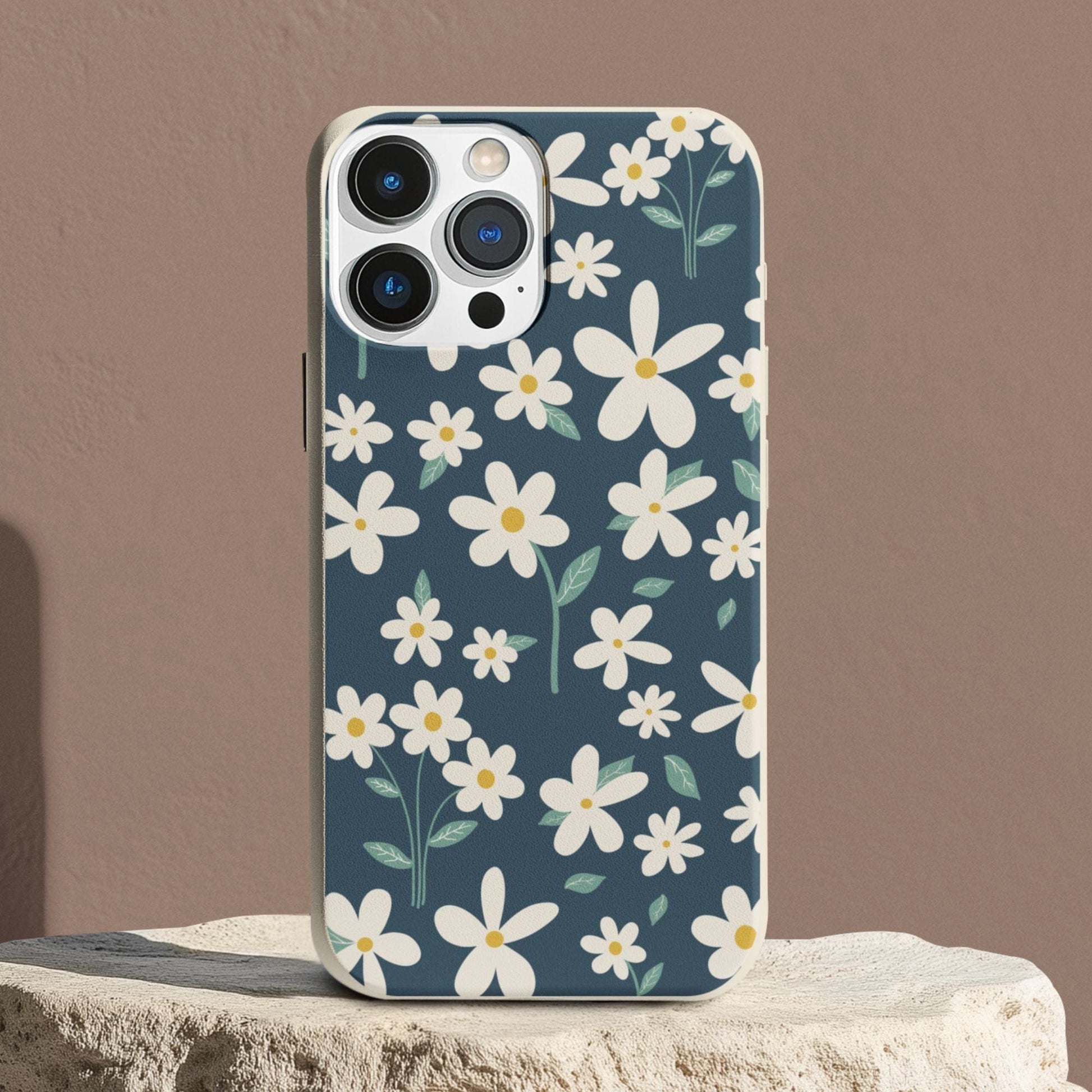 Stepping Green Phone Case Blue Daisy Bio Case