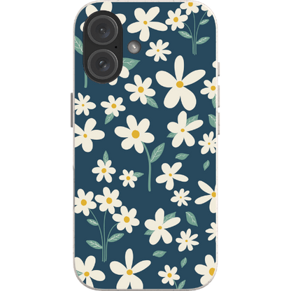 Stepping Green Phone Case Blue Daisy Bio Case