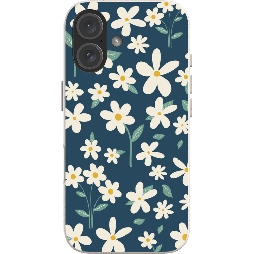 Stepping Green Phone Case Blue Daisy Bio Case