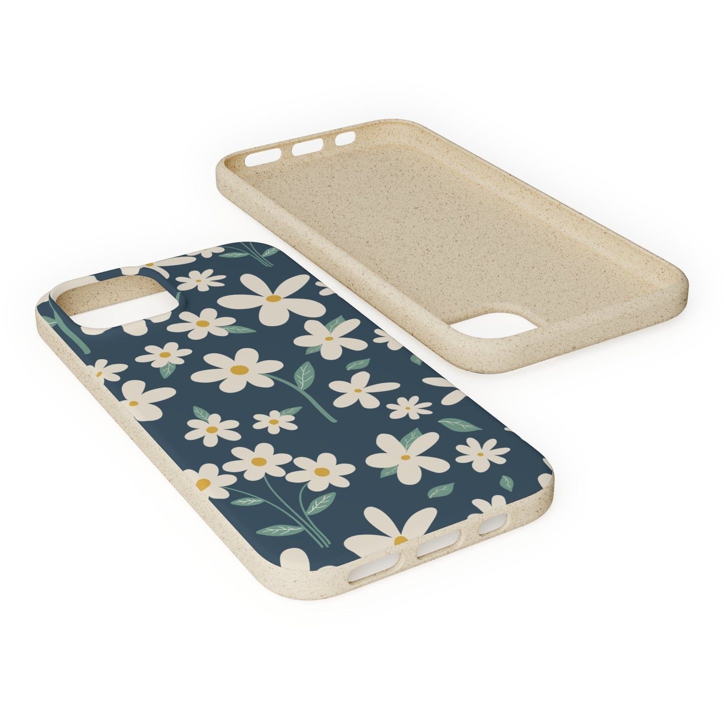 Stepping Green Phone Case Blue Daisy Bio Case