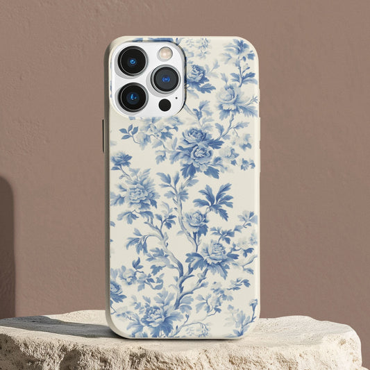Stepping Green Phone Case Blue Toile 1 Bio Case
