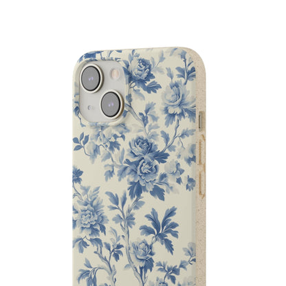 Stepping Green Phone Case Blue Toile 1 Bio Case