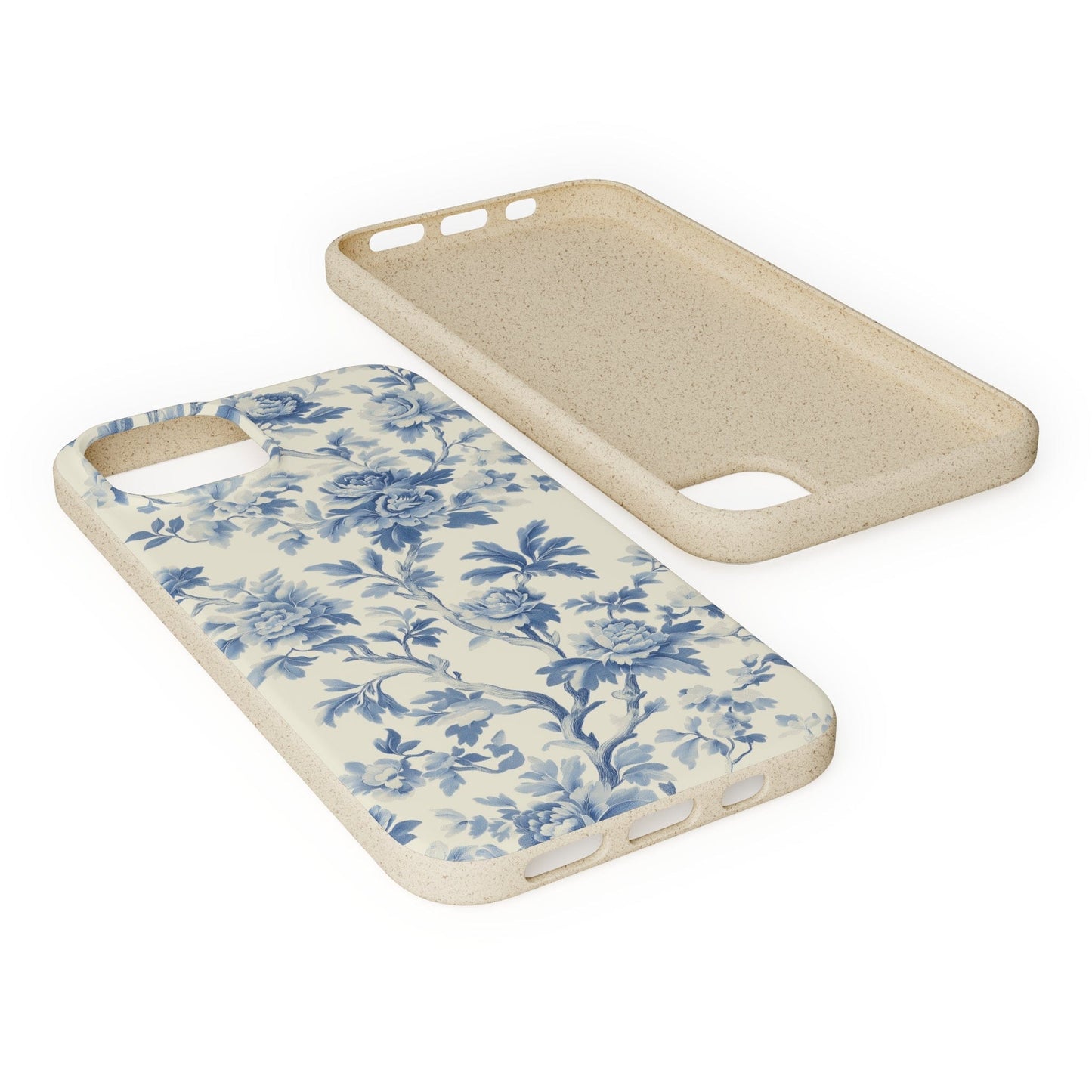 Stepping Green Phone Case Blue Toile 1 Bio Case