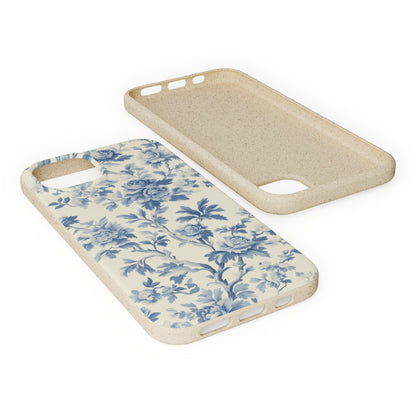 Stepping Green Phone Case Blue Toile 1 Bio Case