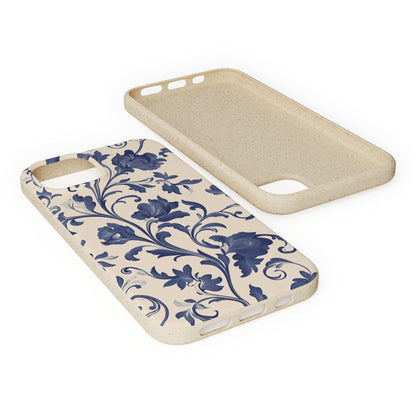 Stepping Green Phone Case Blue Toile 2 Bio Case