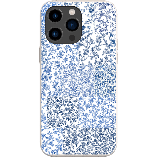 Stepping Green Phone Case Blue Toile Checkerboard Bio Case
