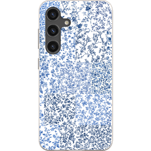 Stepping Green Phone Case Blue Toile Checkerboard Bio Case