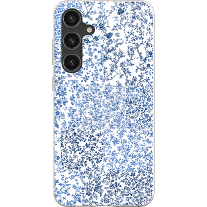 Stepping Green Phone Case Blue Toile Checkerboard Bio Case