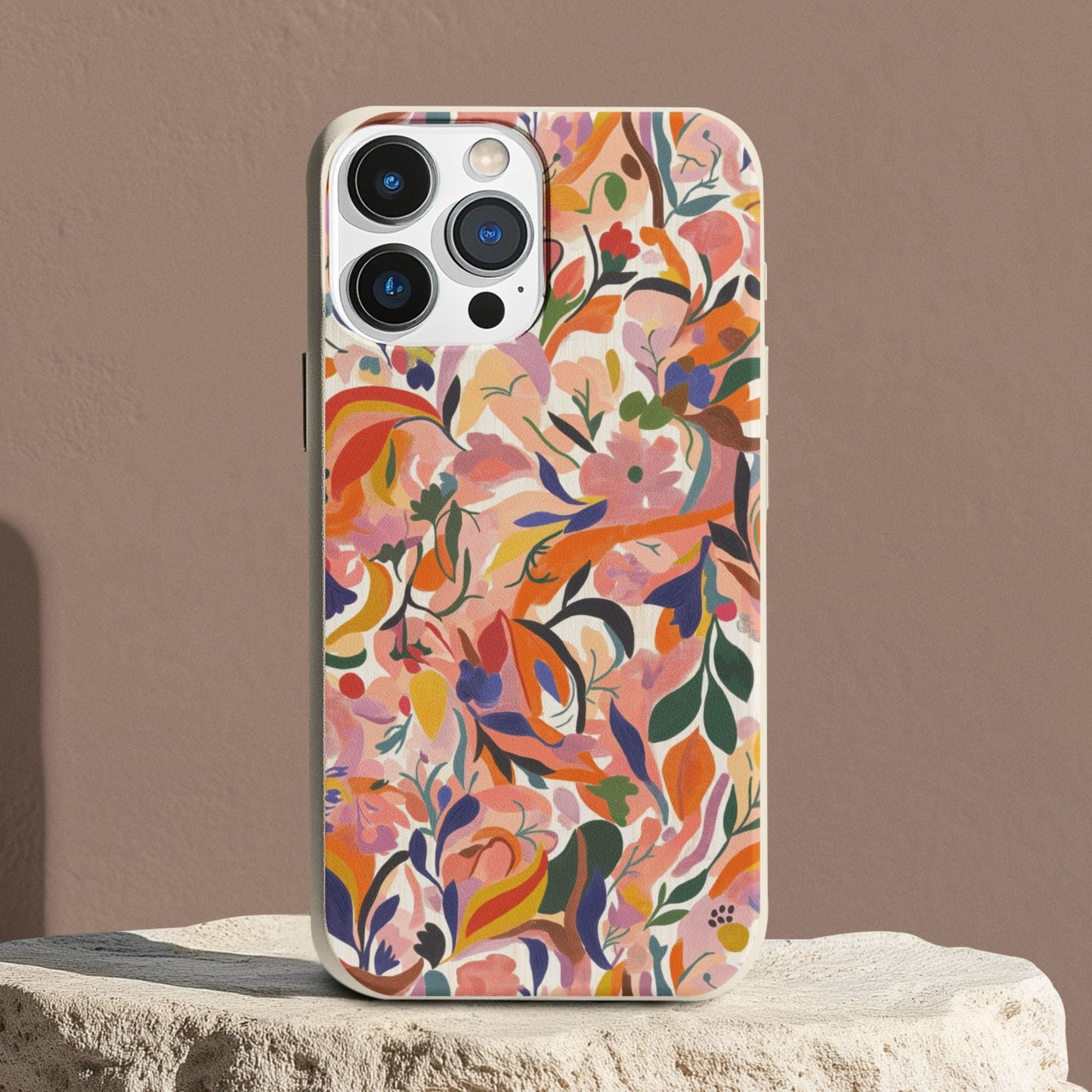 Stepping Green Phone Case Botanical Doodle Bio Case