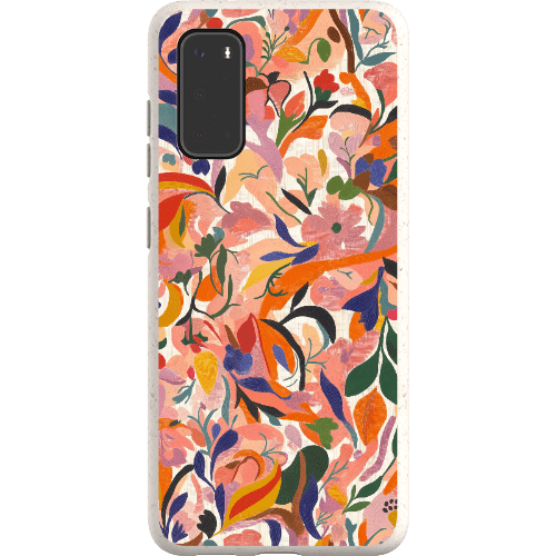 Stepping Green Phone Case Botanical Doodle Bio Case