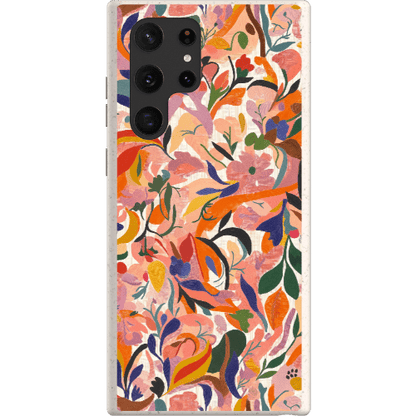 Stepping Green Phone Case Botanical Doodle Bio Case