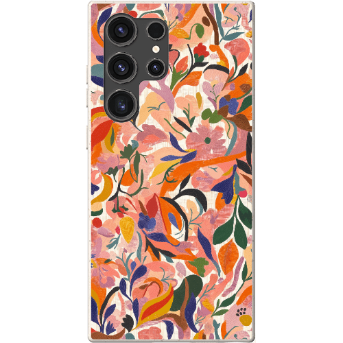 Stepping Green Phone Case Botanical Doodle Bio Case